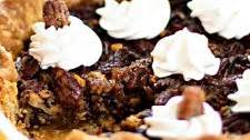 Toffee Crunch Pecan Pie with Chantilly Cream
