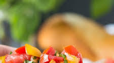 Tomato Basil Bruschetta