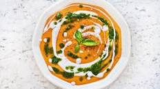 Tomato Soup With a Whole Head of Garlic