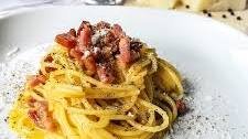 Traditional Italian Spaghetti Carbonara