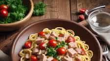 Tuna and Ham Pasta Delight