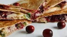 Turkey and Cranberry Quesadillas