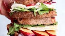 turkey apple cheddar sandwich
