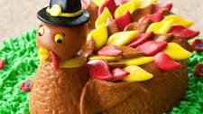 Turkey Cake (Thanksgiving Cake)
