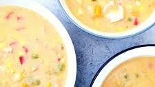 Turkey Soup with Butternut Squash (Chowder Style Recipe)