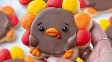 Turkey Sugar Cookies