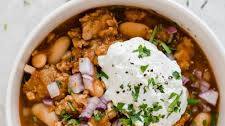 Turkey White Bean Pumpkin Chili