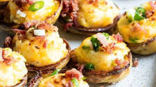Twice Baked Mini Potatoes