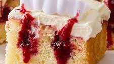Vampire Poke Cake