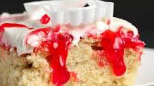 Vampire Poke Cake