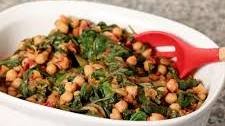 Vegan Chickpea and Spinach Stir Fry