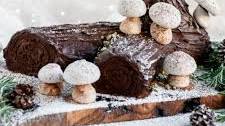 Vegan Chocolate Yule Log