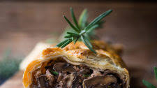 Vegan Mushroom Wellington with Rosemary and Pecans