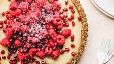 Vegan No-Bake Berry Cashew Cream Cheesecake