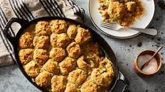 Vegan Pot Pie With Herby Biscuits