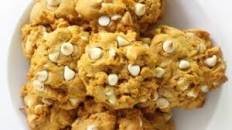 Vegan Pumpkin White Chocolate Chip Cookies (Gluten-Free, Allergy-Free)