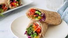 Vegan Rainbow Veggie Wraps Recipe