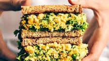 Vegan Smashed Chickpea Sandwich