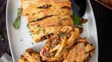 Vegan Thanksgiving Lentil Stromboli