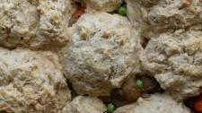 Vegetable Pot Pie with Herb Drop Biscuits