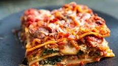 Vegetarian Spinach and Mushroom Lasagna