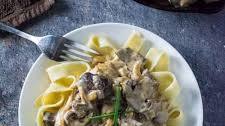 Venison Stroganoff
