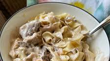 Venison Stroganoff
