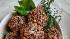 Walnut & Portobello Mushroom Stuffing Balls