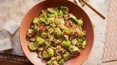 Warm Brussels Sprout Salad With Bacon and Hazelnut Vinaigrette