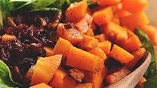 Warm Roasted Butternut Squash Salad