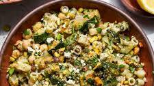 Warm Zucchini Feta Salad