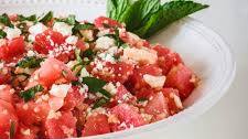 Watermelon, Feta & Mint Salad Recipe