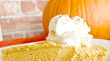 Whipped Pumpkin Pie