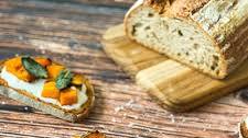 Whipped Ricotta, Honey-roasted Butternut Squash, and Crispy Sage Bruschetta