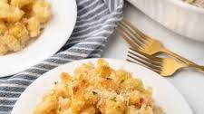 White Cheddar Truffle Mac and Cheese