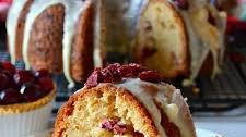 White Chocolate Cranberry Bundt Cake