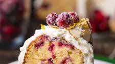 White Chocolate Cranberry Bundt Cake