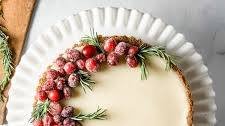 White Chocolate Cranberry Tart