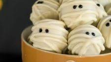 White Chocolate Mummy Truffles