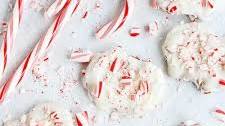 White Chocolate Peppermint Pretzels