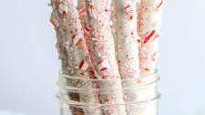White Chocolate Peppermint Pretzels Recipe