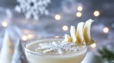 White Chocolate Snowflake Martini Cocktail Recipe