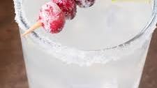 White Christmas Cranberry Margarita
