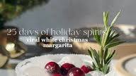 White Christmas Margarita