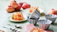 White peach, rose and elderflower jelly