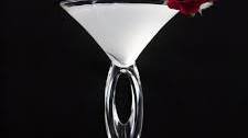 White Winter Cosmopolitan Cocktail