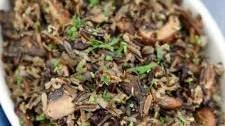 Wild Rice with Mushrooms