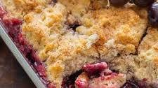 Winter Cherry Cobbler