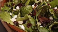 Winter Cranberry and Goat Cheese Salad