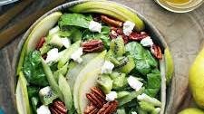 Winter Green Salad with Apple Cider Honey Vinaigrette
